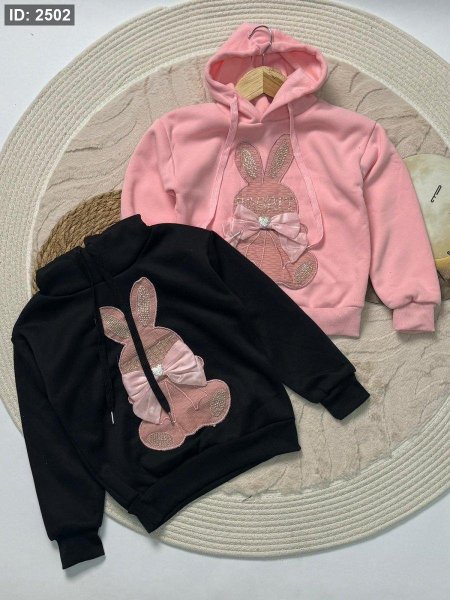 بلوز بناتي مبطن شتوي 5-8