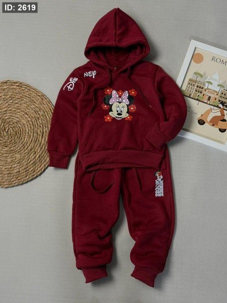 ترينج بناتي شتوي مبطن DISNEP 4-10