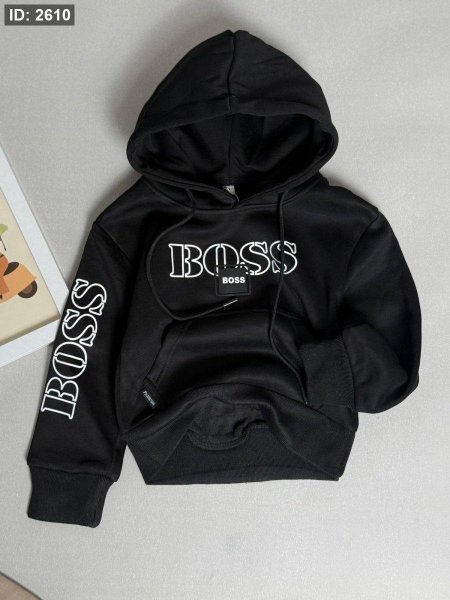 بلوز ولادي مبطن شتوي Boss 2-16