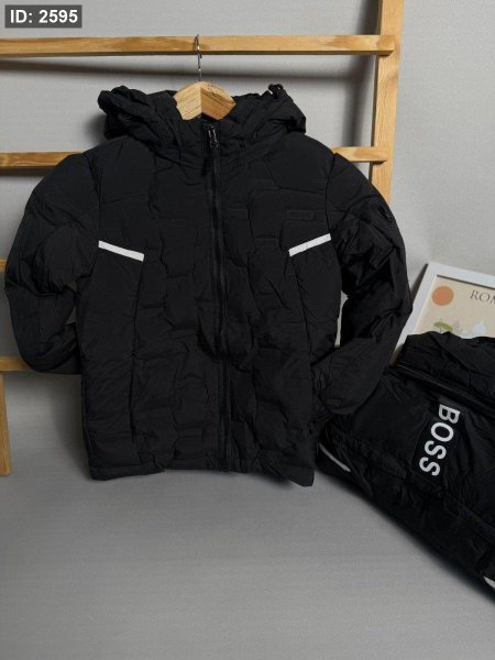 سترة ولادي شتوي ثقيل دبل فيس BOSS 2-16