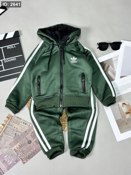 ترينج شتوي ولادي ثقيل مبطن 3-8 Adidas